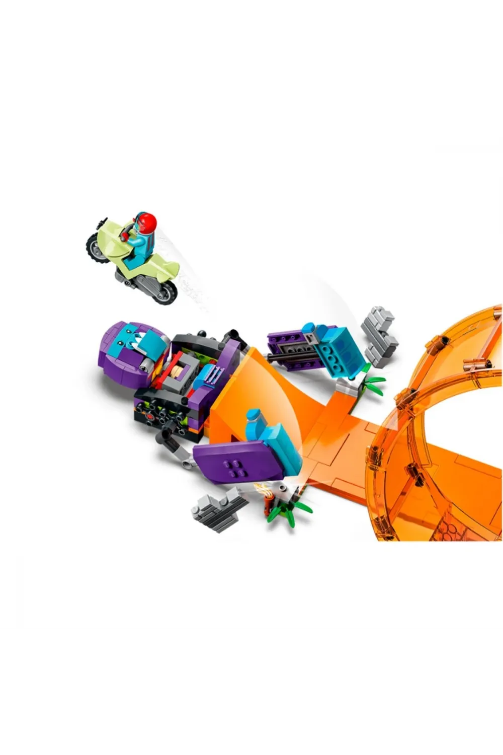 60338 Lego City - Şempanze Yumruğu Gösteri Çemberi 226 parça +7 yaş