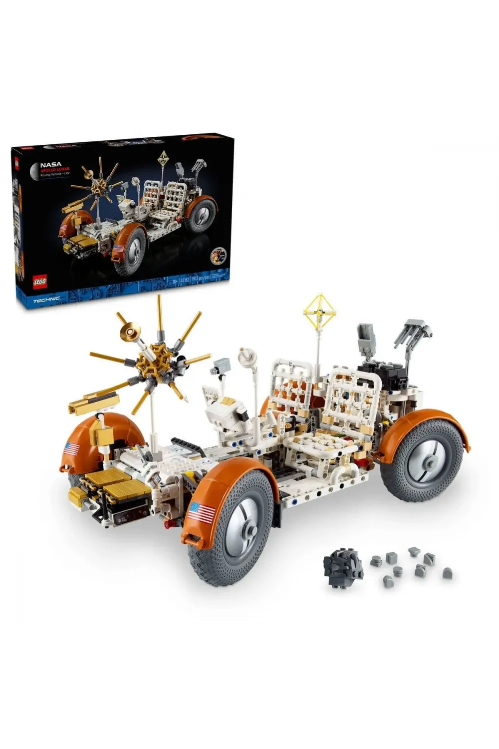 42182 Lego Technic NASA Apollo Ay Taşıtı - LRV 1913 parça +18 yaş