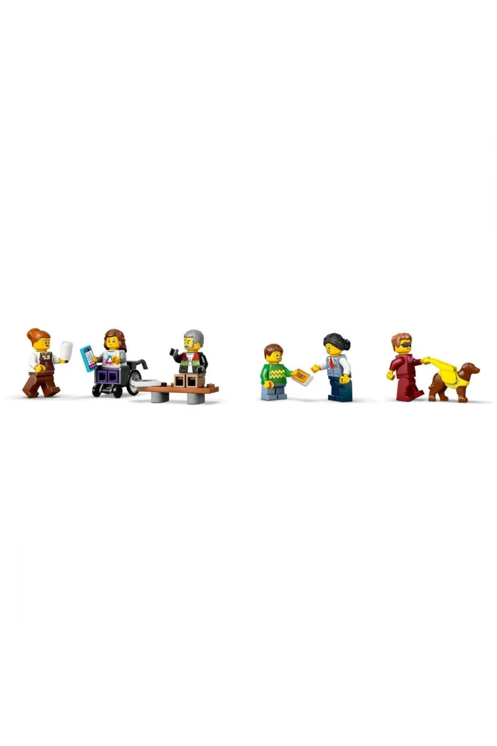 60423 Lego City Şehir Merkezi Tramvay İstasyonu 811 parça +7 yaş