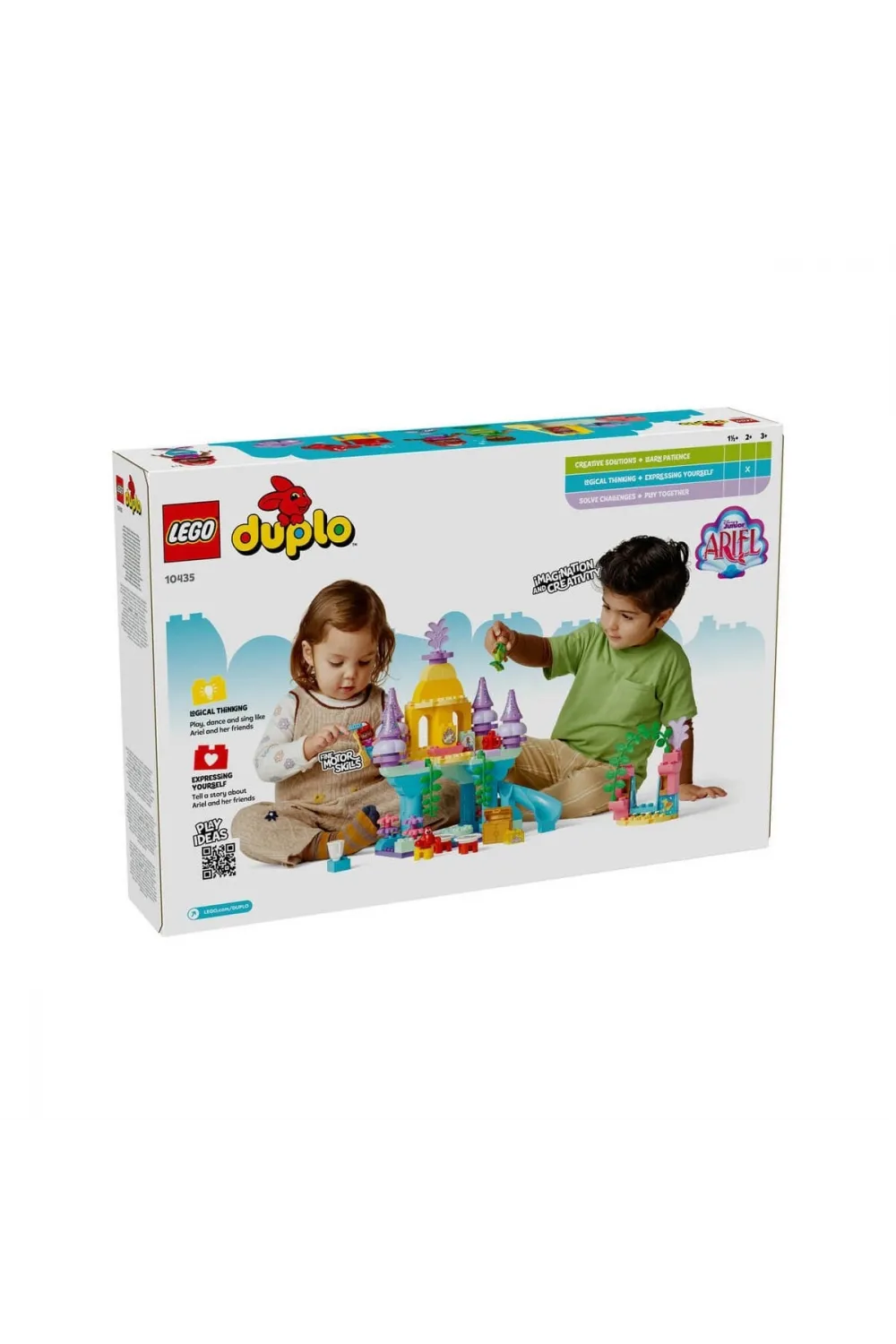10435 Lego Duplo Arielin Sihirli Su Altı Sarayı 116 parça +2 yaş