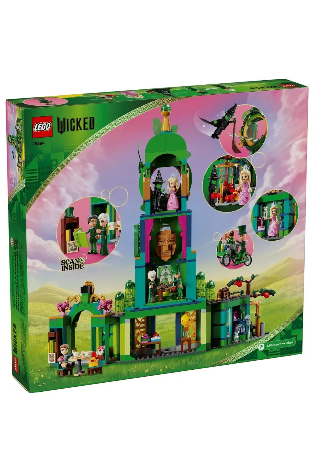 75684 Lego Wicked - Emerald Cityye Hoş Geldiniz 945 parça +9 yaş