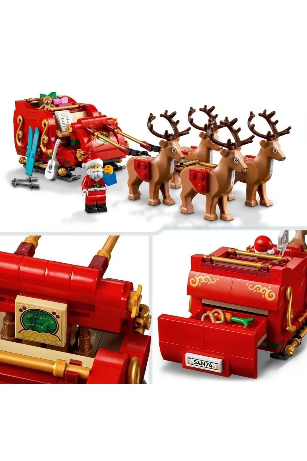 40499 Lego Noel Babanın Kızağı 343 parça +9 yaş
