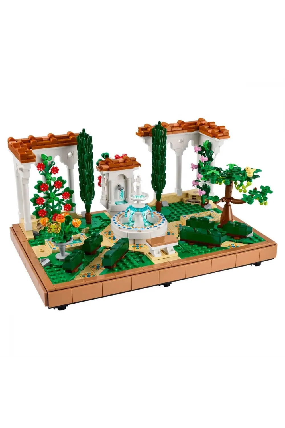 10359 Lego icons Çeşmeli Bahçe - Fountain Garden 1302 parça +18 yaş