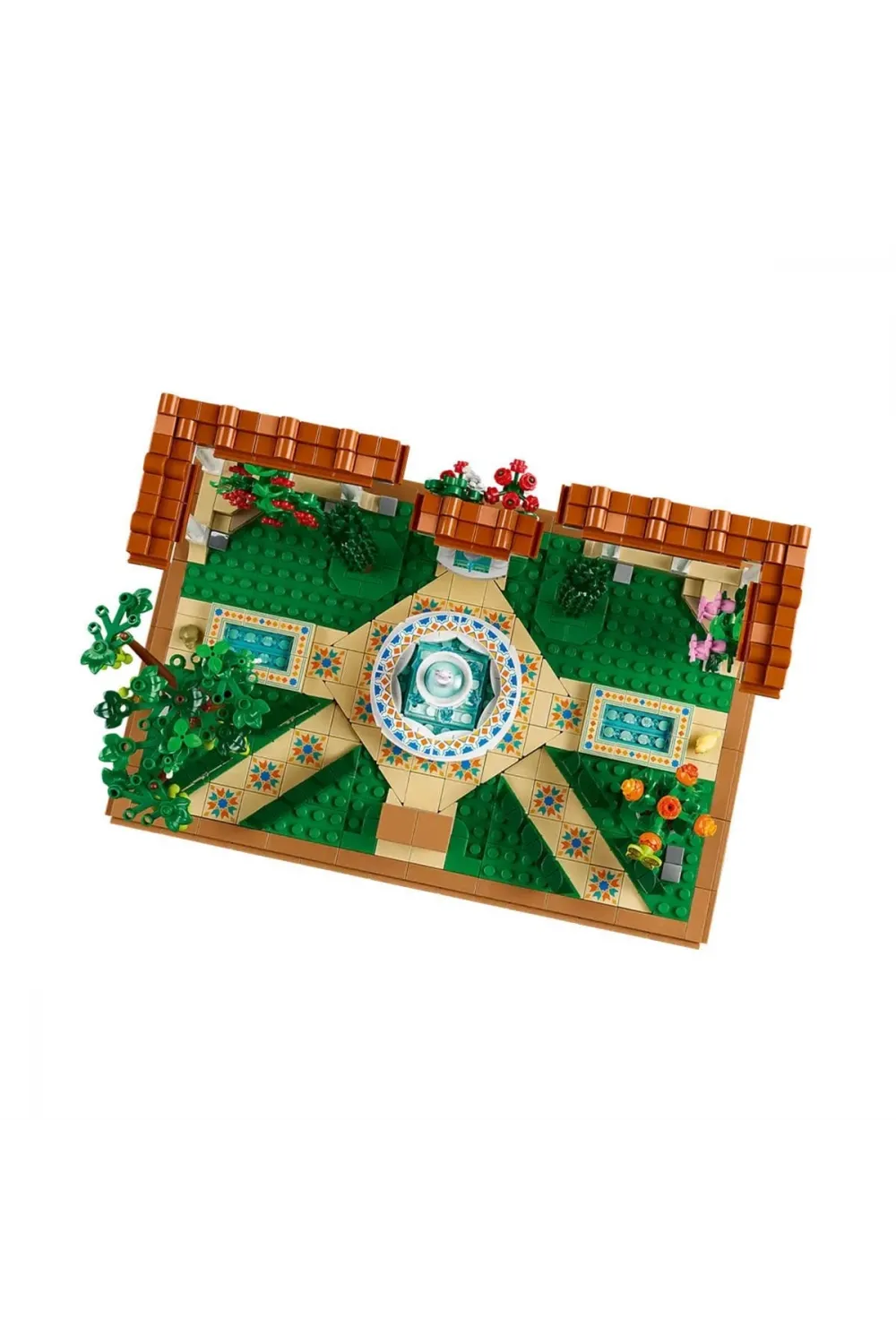 10359 Lego icons Çeşmeli Bahçe - Fountain Garden 1302 parça +18 yaş