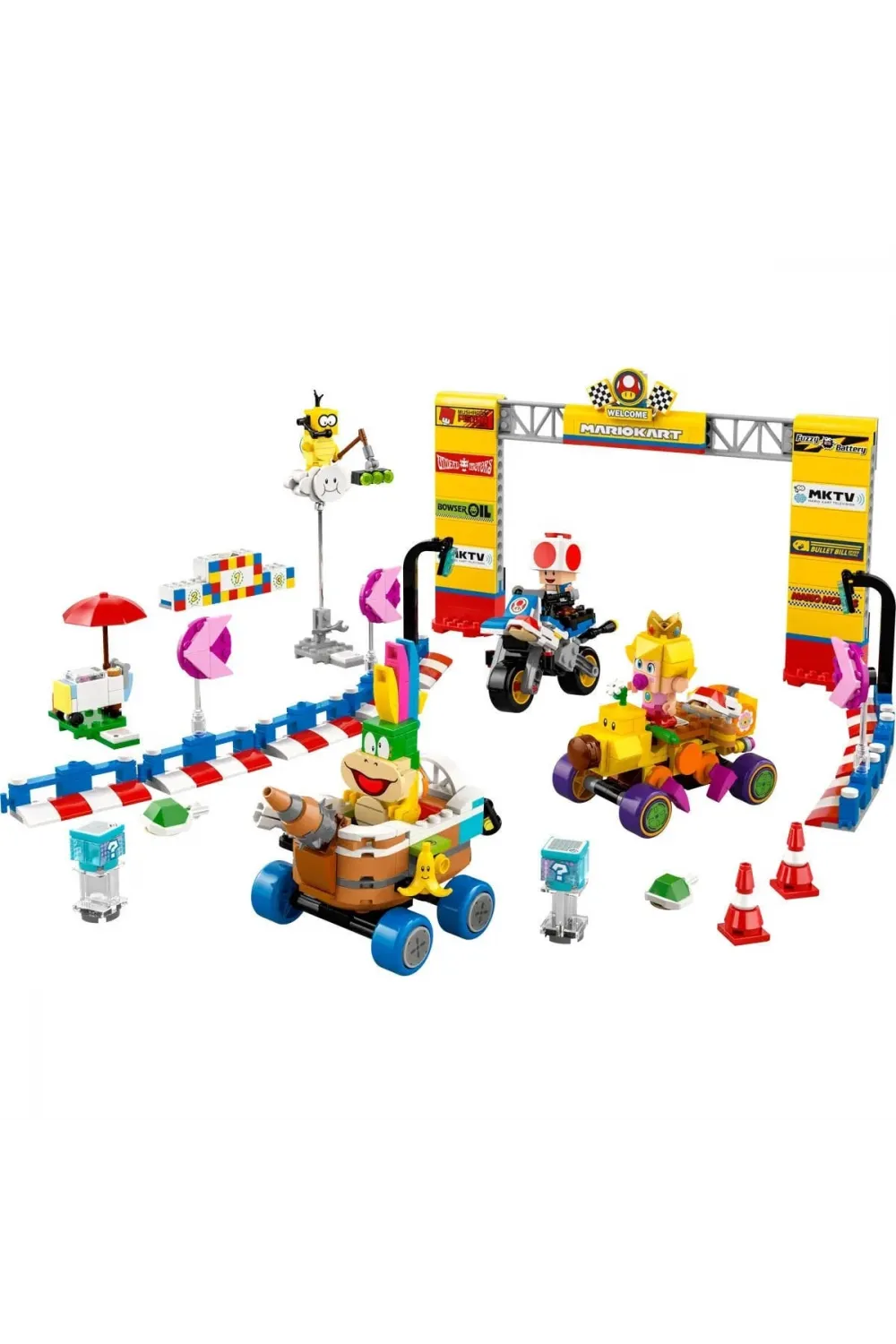 72036 Lego Super Mario - Baby Peach ve Grand Prix Seti 823 parça +8 yaş