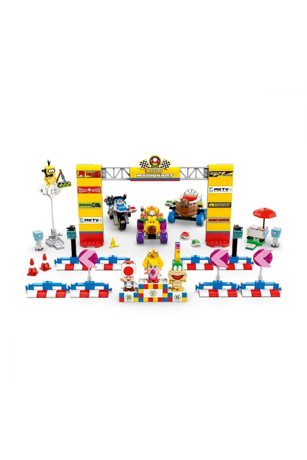 72036 Lego Super Mario - Baby Peach ve Grand Prix Seti 823 parça +8 yaş