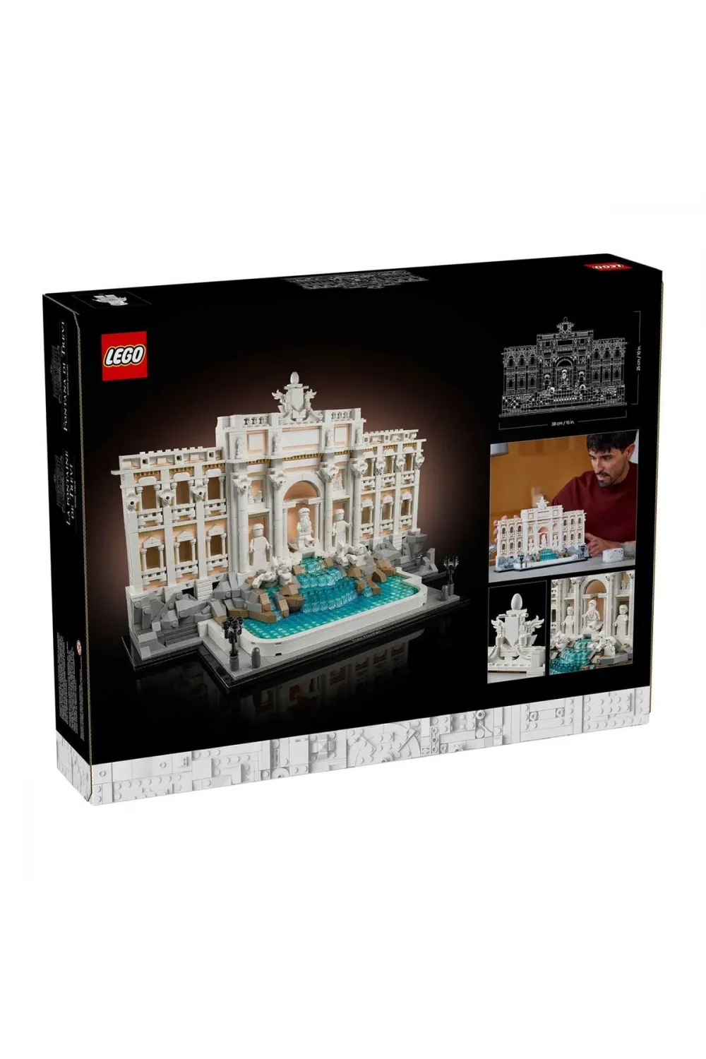 21062 Lego Architecture - Trevi Çeşmesi 1880 parça +18 yaş