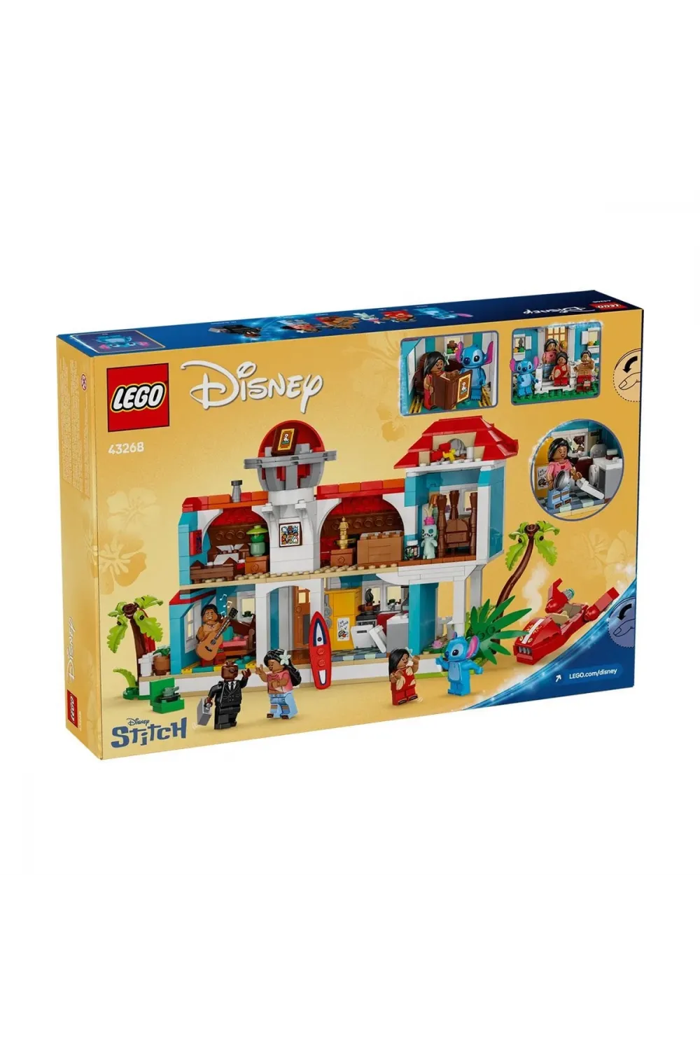 43268 Lego Disney Lilo ve Stiç Plaj Evi 834 parça +9 yaş