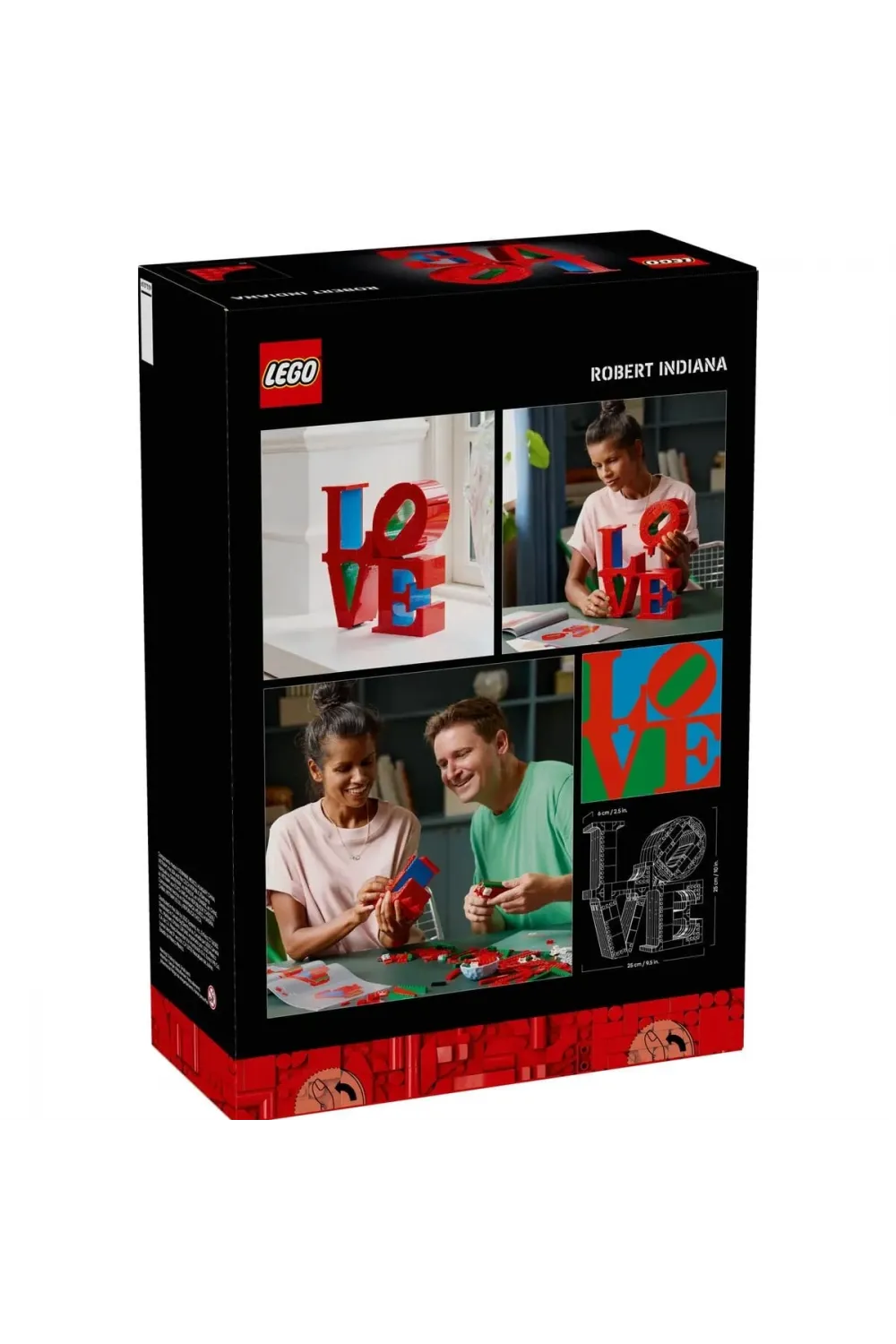 31214 Lego Art LOVE 791 parça +18 yaş