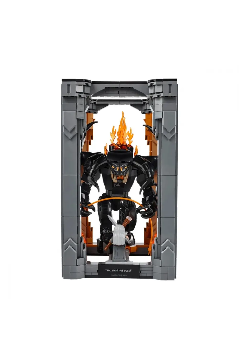 10367 Lego icons - Yüzüklerin Efendisi: Balrog™ Kitaplık Dekoru 1201 parça +18 yaş