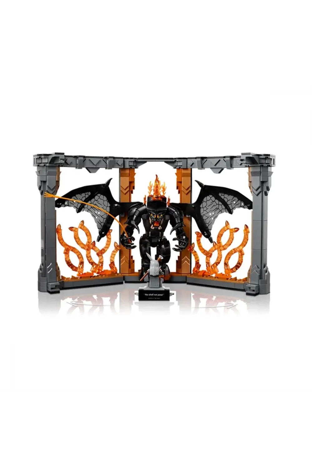 10367 Lego icons - Yüzüklerin Efendisi: Balrog™ Kitaplık Dekoru 1201 parça +18 yaş