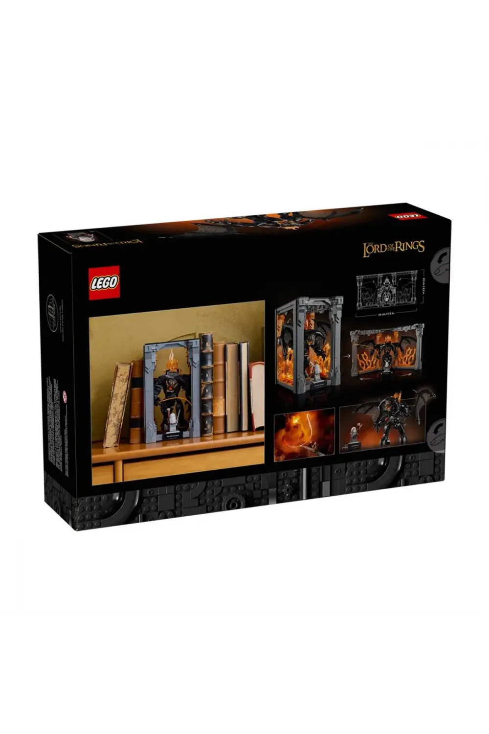 10367 Lego icons - Yüzüklerin Efendisi: Balrog™ Kitaplık Dekoru 1201 parça +18 yaş