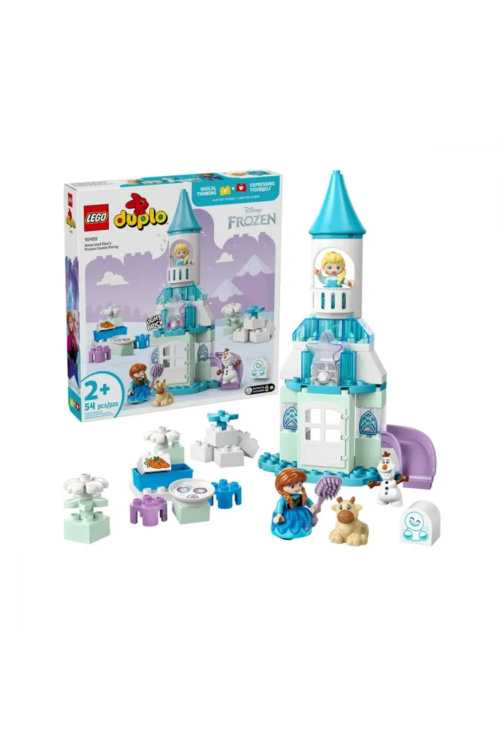 10455 Lego Duplo Anna ve Elsanın Karlar Ülkesi Şato Partisi 54 parça +2 yaş