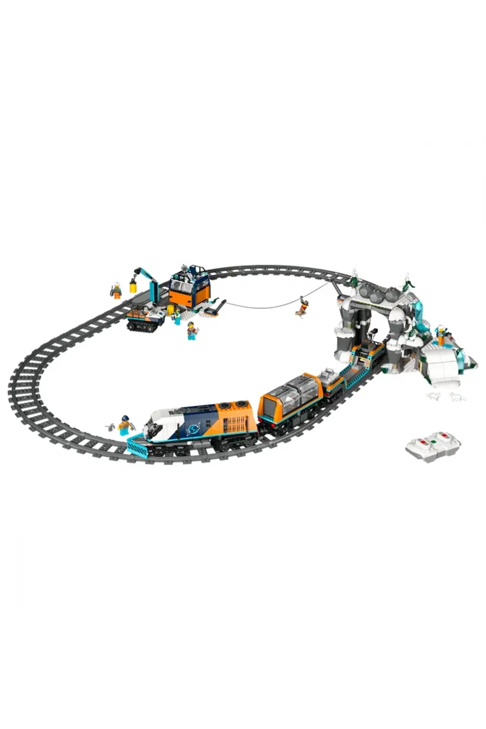 60470 Lego City Kaşif Treni 1517 parça +7 yaş