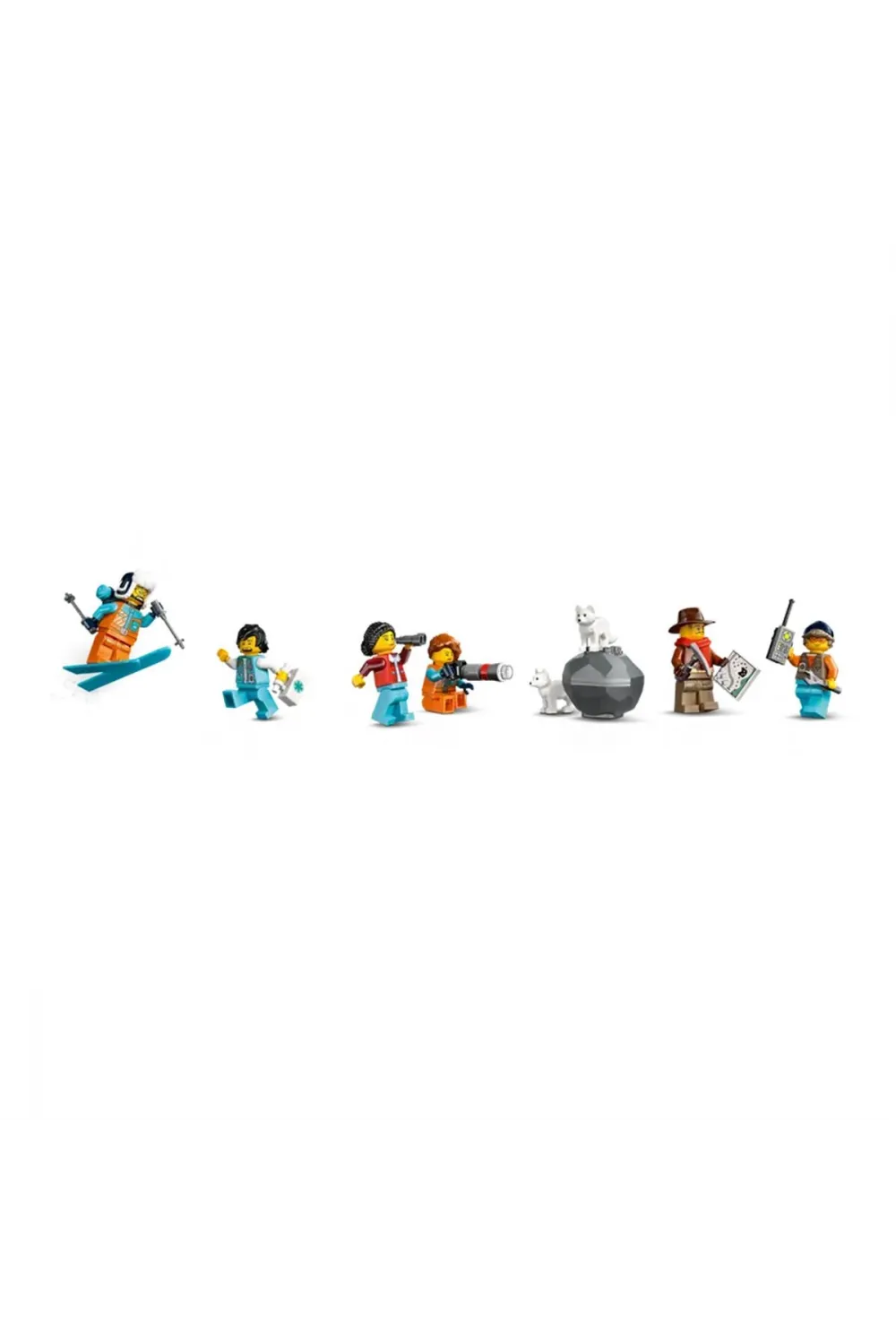 60470 Lego City Kaşif Treni 1517 parça +7 yaş