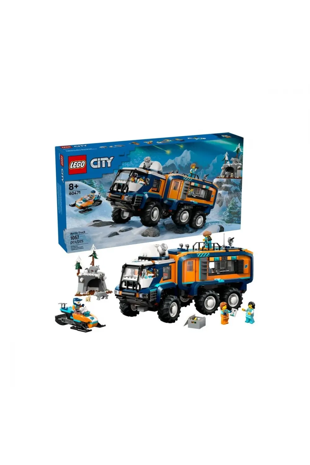 60471 Lego City Kutup Keşif Kamyonu 1064 parça +8 yaş