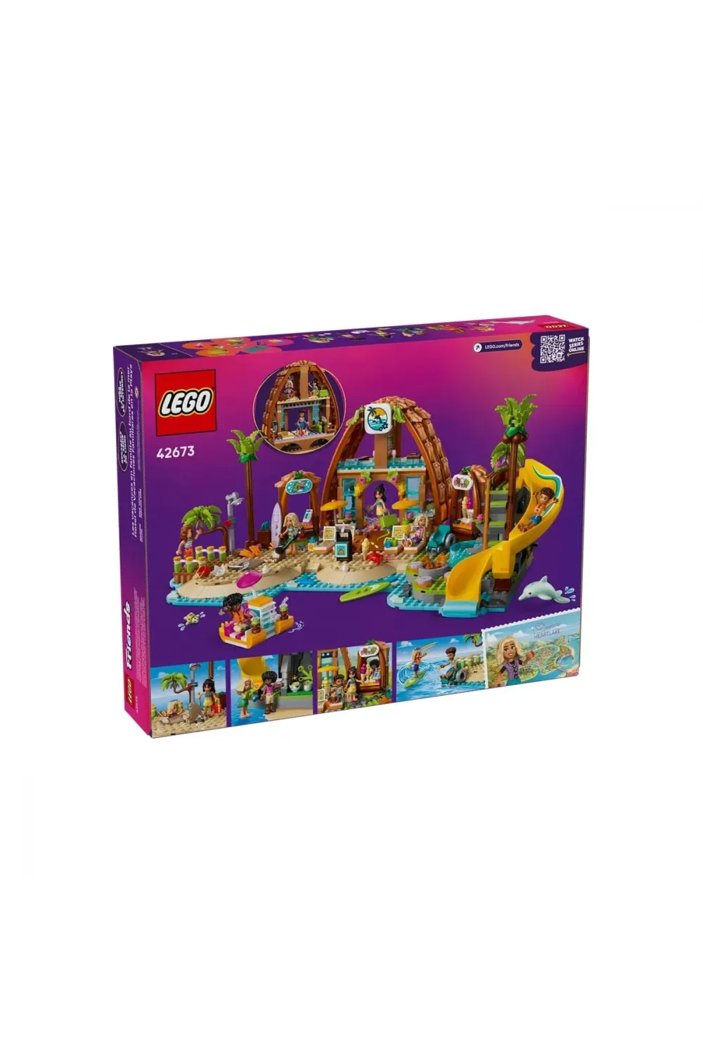 42673 Lego Friends Tatil Köyü 1140 parça +8 yaş