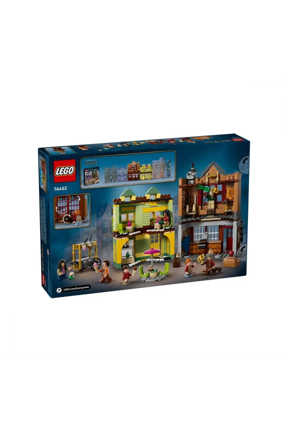 76452 Lego Harry Potter-Quidditch Malzemeleri ve Dondurma Salonu 795 parça +8yaş