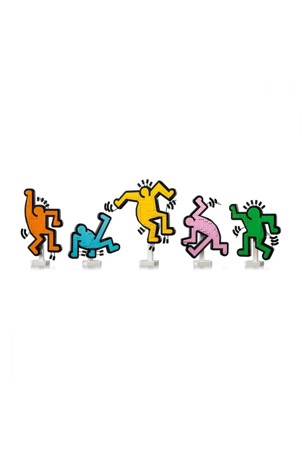 31216 Lego icons - Keith Haring – Dans Eden Figürler 1773 parça +18 yaş