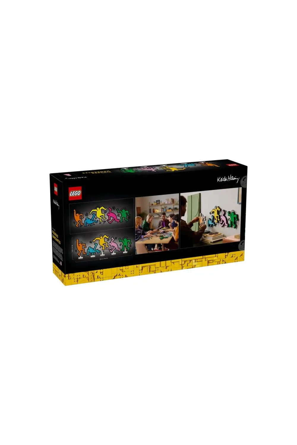 31216 Lego icons - Keith Haring – Dans Eden Figürler 1773 parça +18 yaş