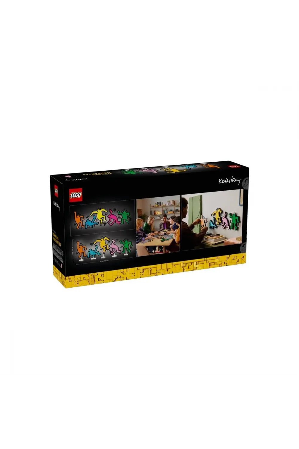 31216 Lego icons - Keith Haring – Dans Eden Figürler 1773 parça +18 yaş