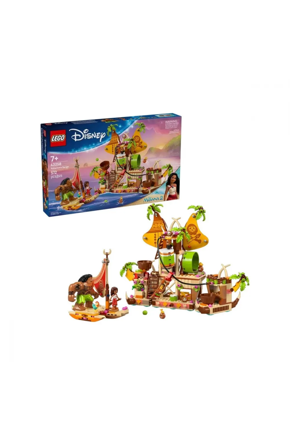 43258 Lego Disney Prensesi Moana 2 - Kakamora Gemisi 572 parça +7 yaş