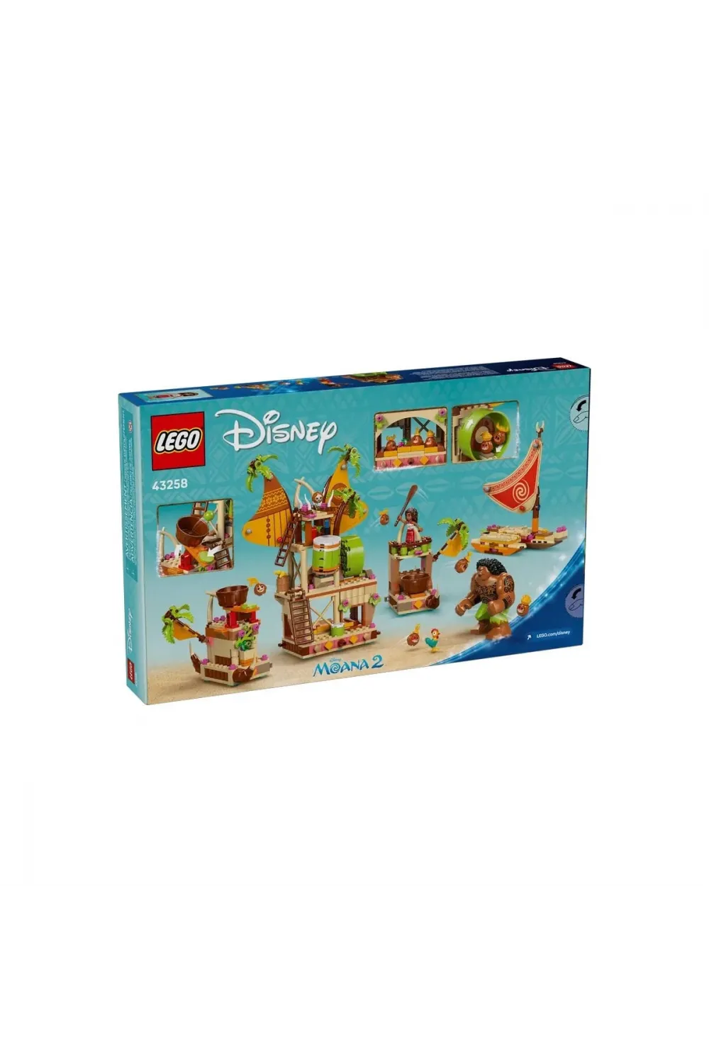 43258 Lego Disney Prensesi Moana 2 - Kakamora Gemisi 572 parça +7 yaş