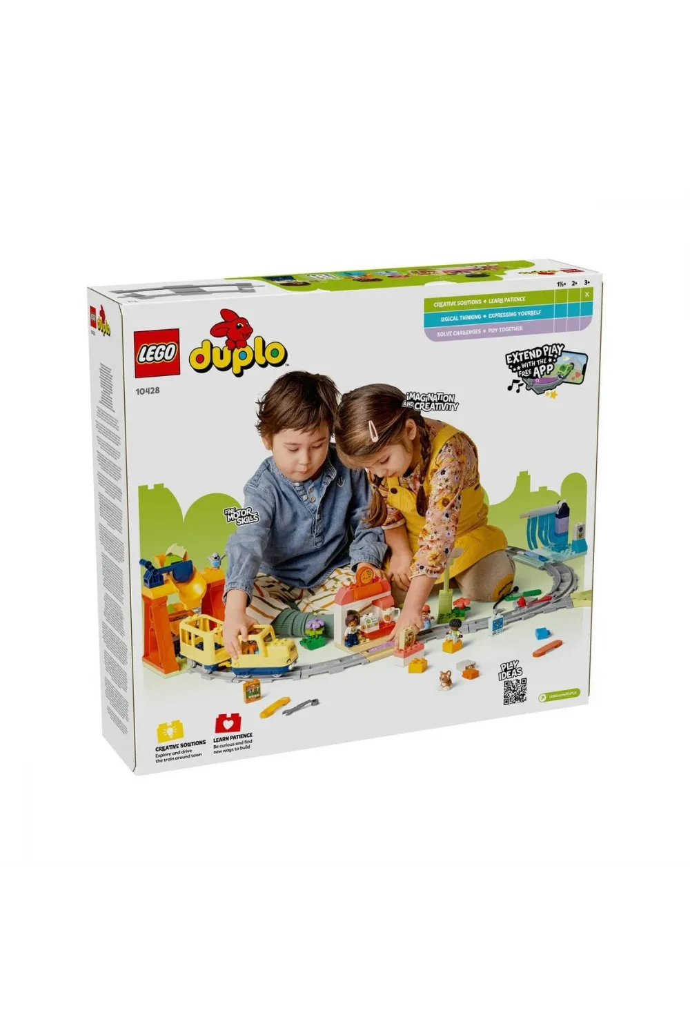 10428 Lego Duplo  Büyük İnteraktif Mahalle Treni 103 parça +3 yaş