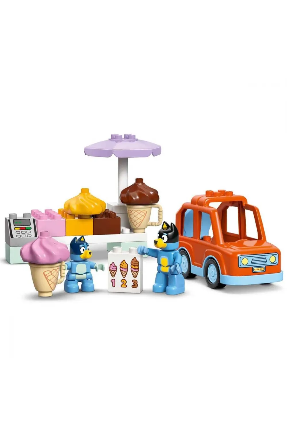 10458 Lego Duplo Bluey ile Dondurma Gezisi 22 parça +2 yaş