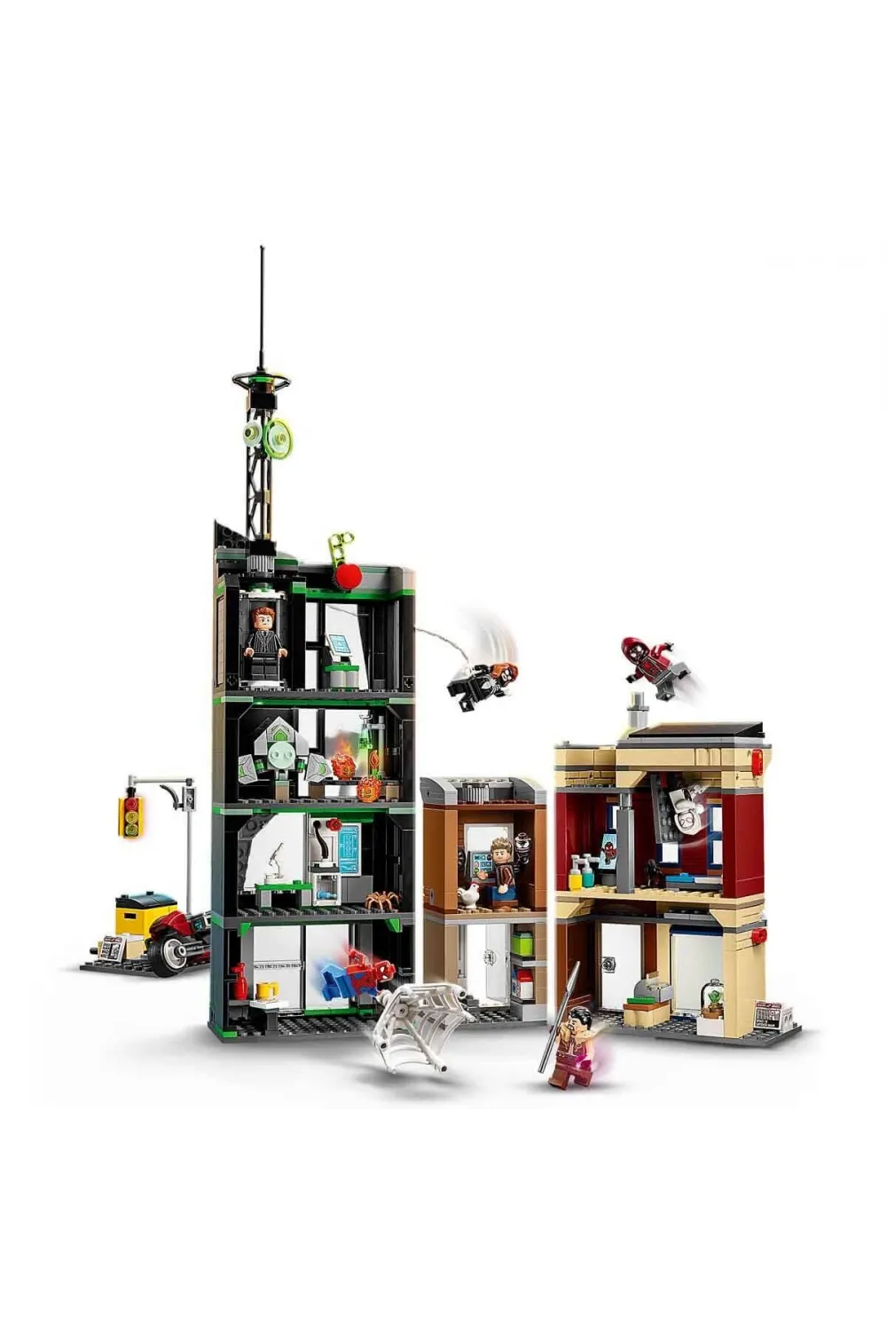 76324 Lego Marvel Örümcek Adam, Oscorpa Karşı 808 parça +10 yaş