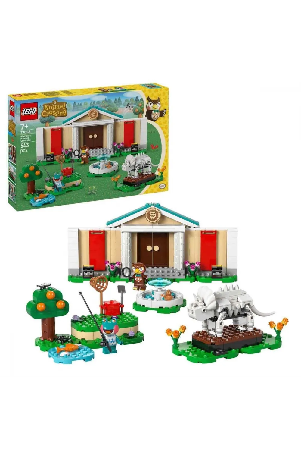 77056 Lego Animal Crossing Blathers Müze Koleksiyonu 543 parça +7 yaş