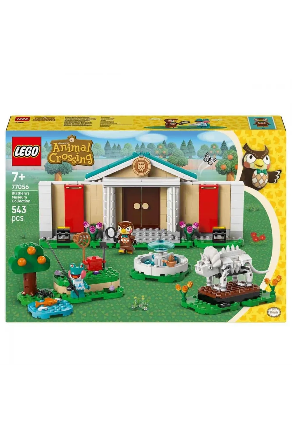 77056 Lego Animal Crossing Blathers Müze Koleksiyonu 543 parça +7 yaş