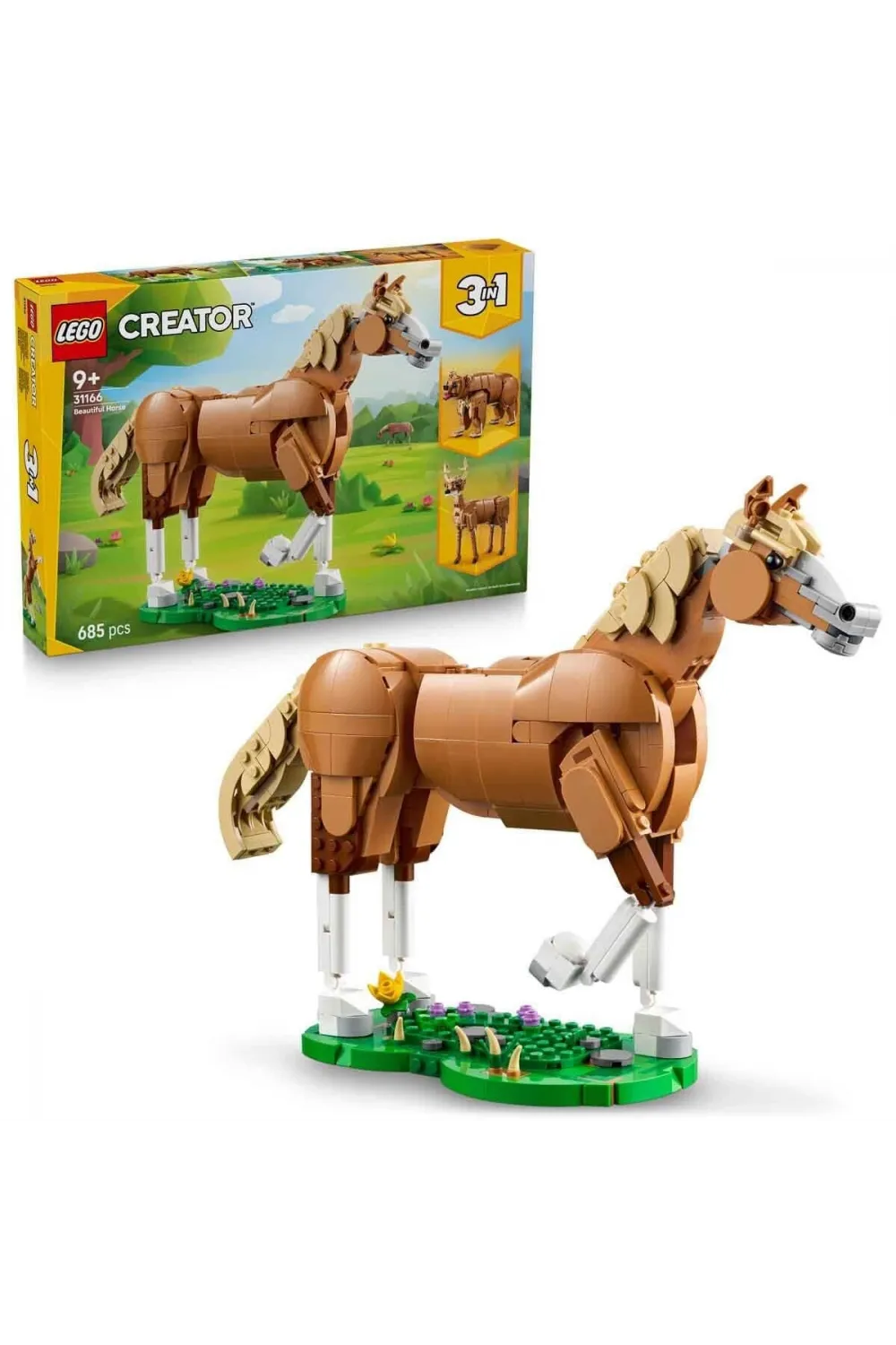 31166 Lego Creator 3in1 - Güzel  At 685 parça +9 yaş