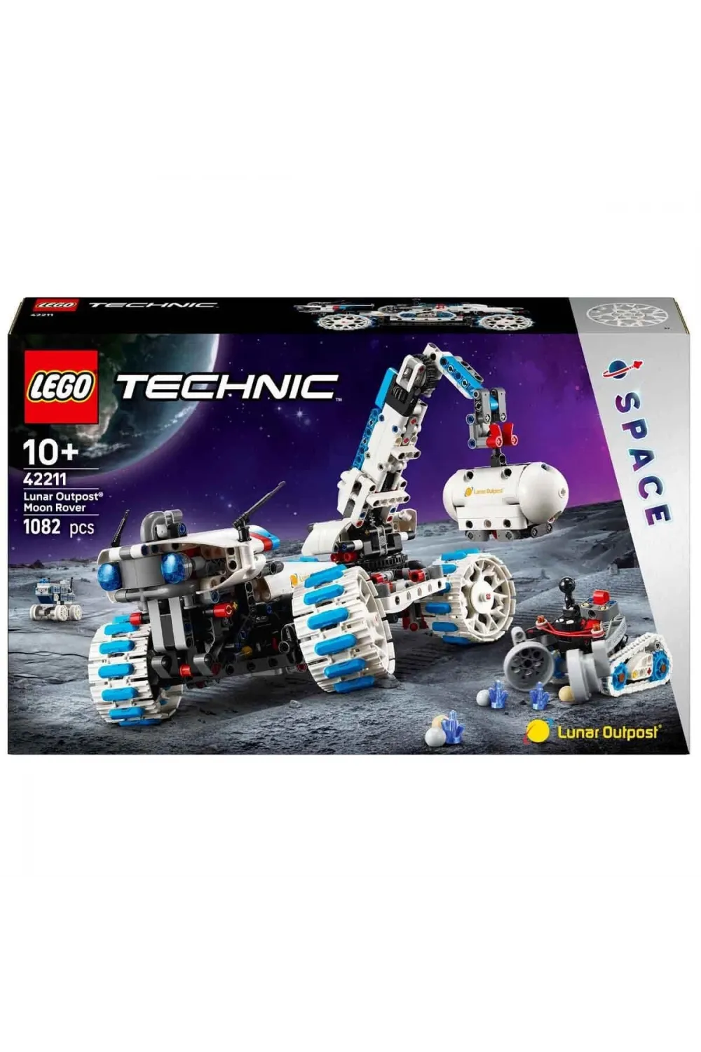 42211 Lego Technic Lunar Outpost Ay Gezgini Uzay Aracı 1082 parça +10 yaş