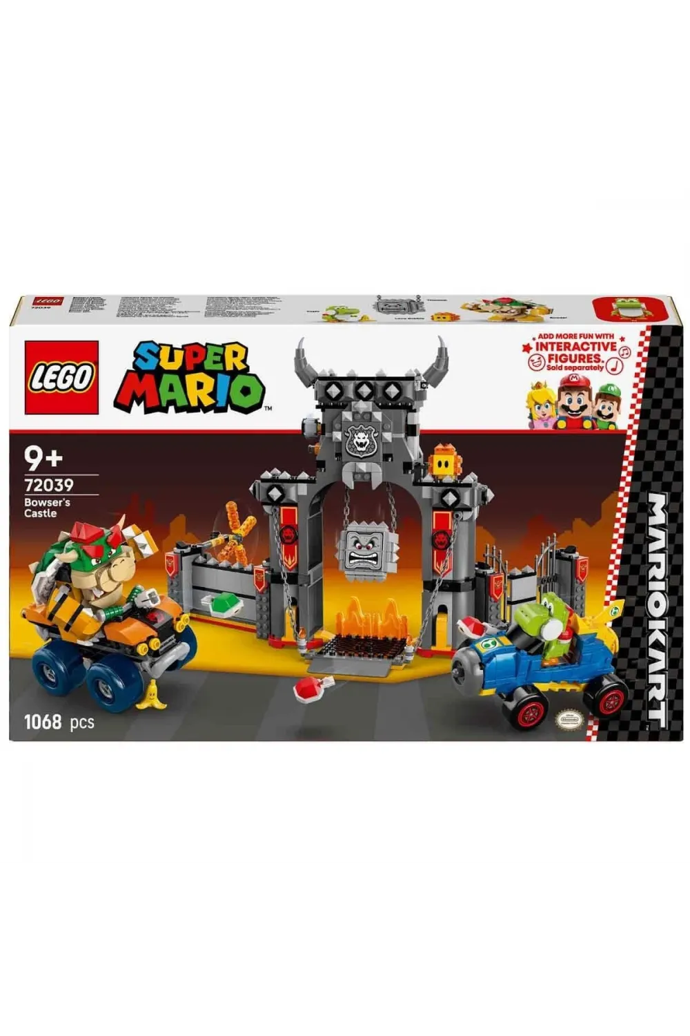 72039 Lego Super Mario - Mario Kart Bowser 1068 parça +9 yaş