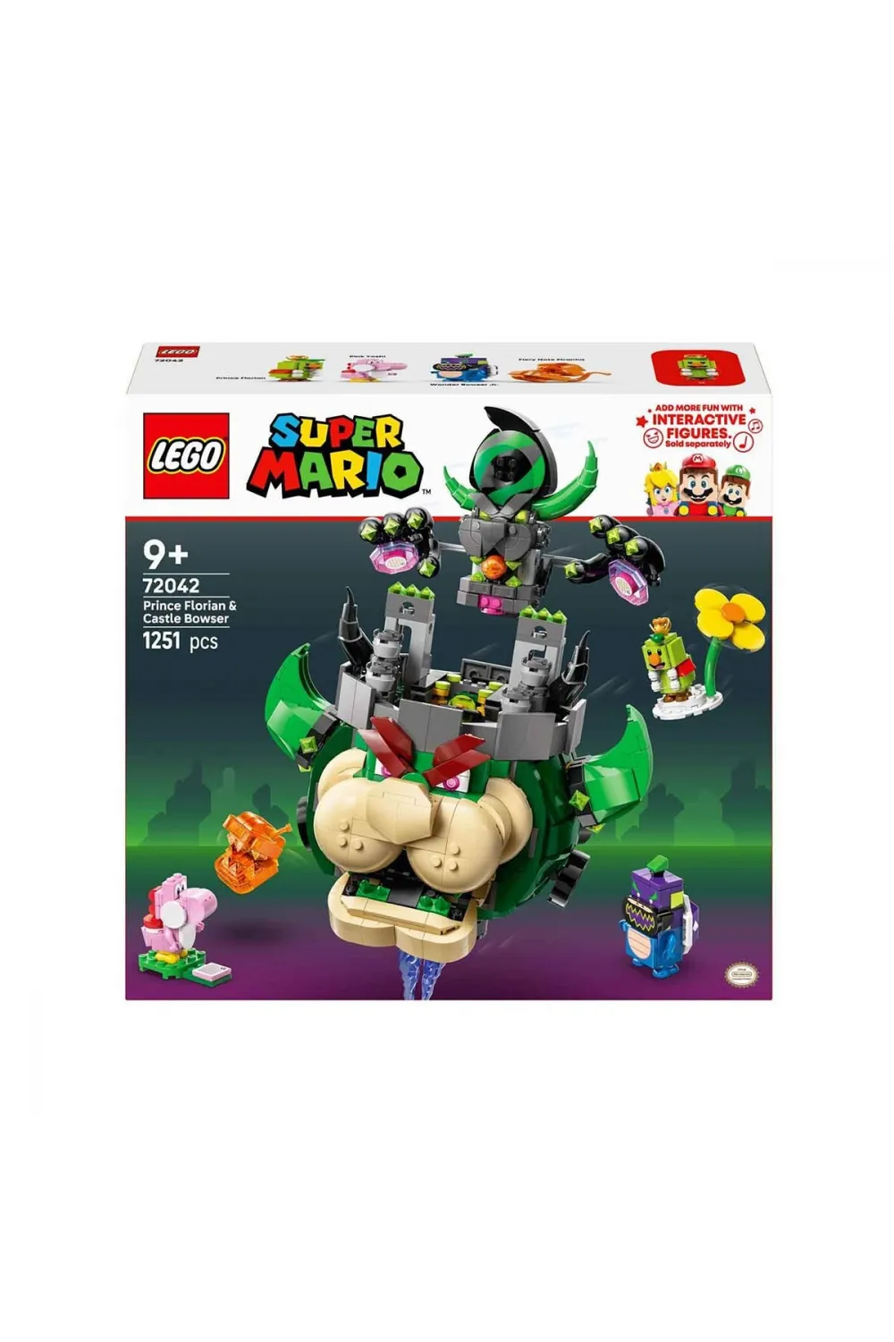72042 Lego Super Mario - Prince Florian ve Castle Bowser 1251 parça +9 yaş