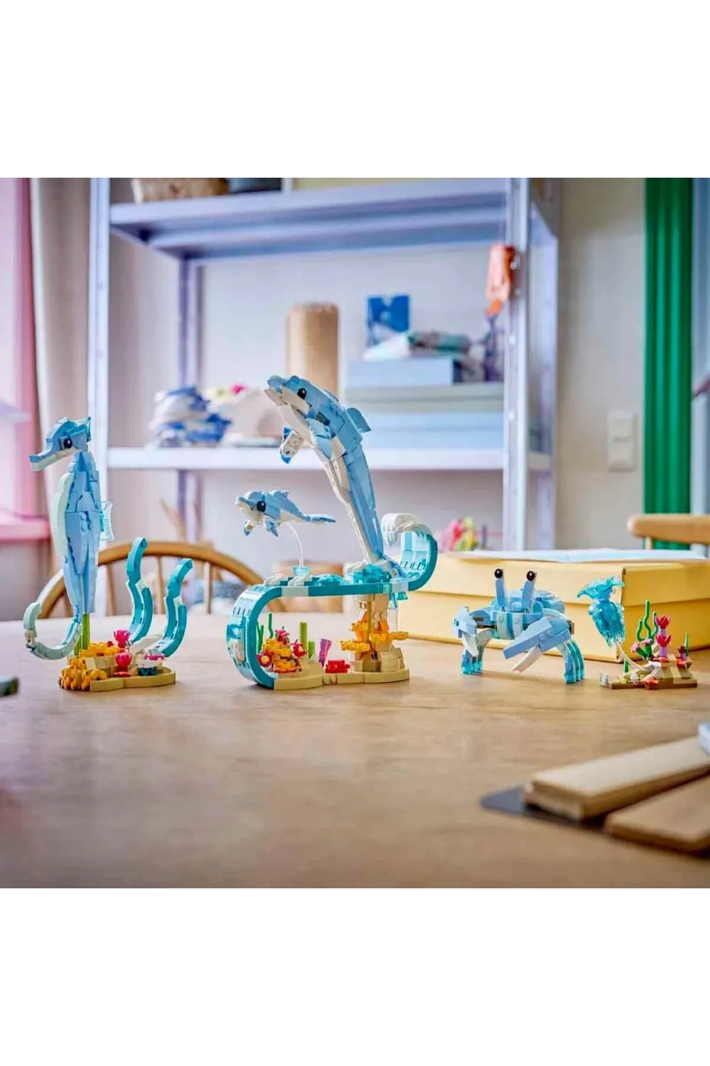 31385 Lego Creator 3in1 Deniz Hayvanları: Güzel Yunuslar 542 parça +9 yaş