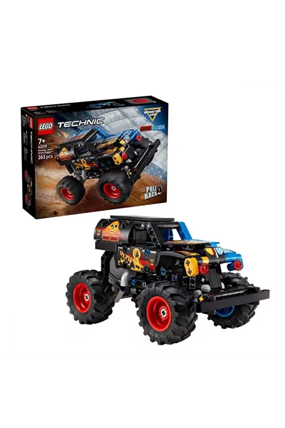 42219 Lego Technic Monster Jam Grave Digger 263 parça +7 yaş