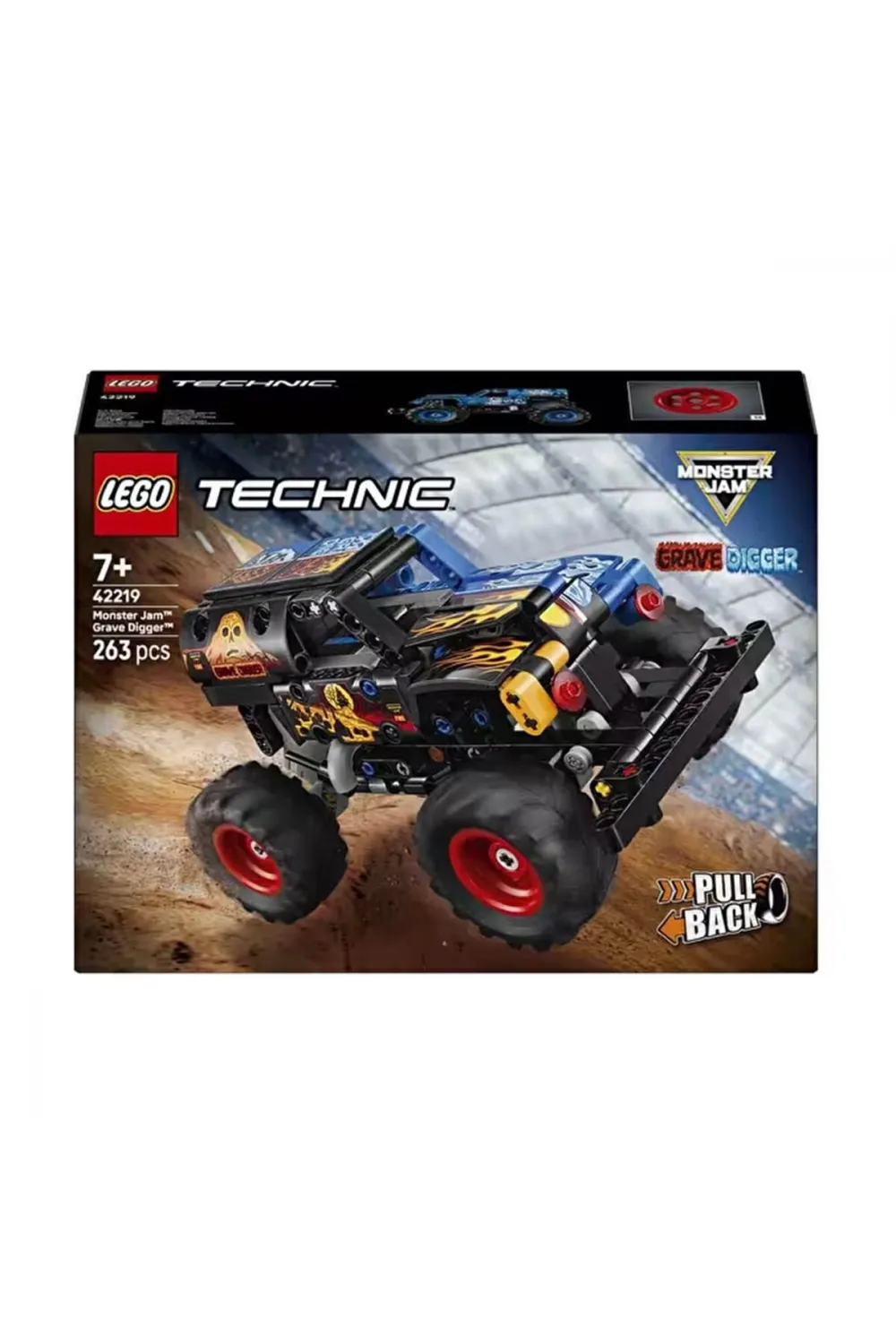 42219 Lego Technic Monster Jam Grave Digger 263 parça +7 yaş
