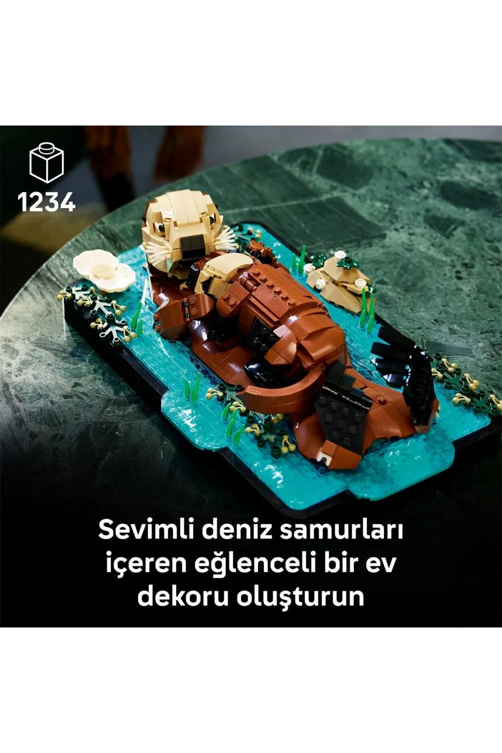 21366 Lego ideas Su Samurları 1234 parça +18 yaş