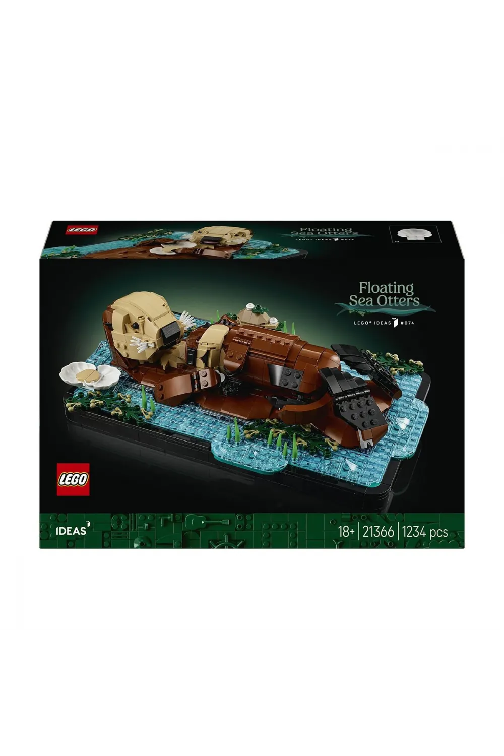 21366 Lego ideas Su Samurları 1234 parça +18 yaş