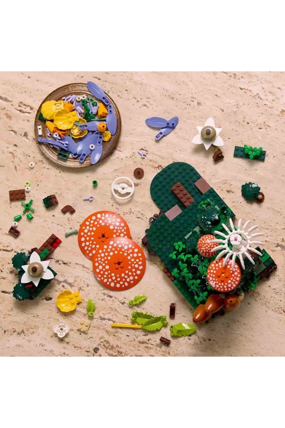 11505 Lego Botanicals Orman Mantarları 806 parça +18 yaş