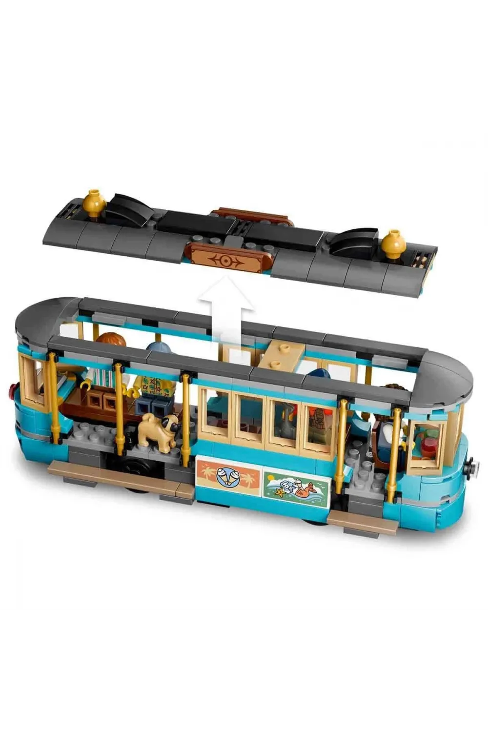 60506 Lego City Klasik Plaj Tramvayı 693 parça +7 yaş