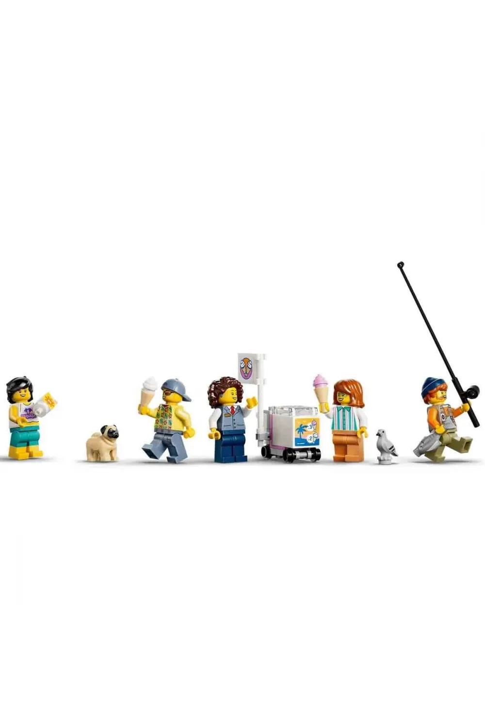 60506 Lego City Klasik Plaj Tramvayı 693 parça +7 yaş