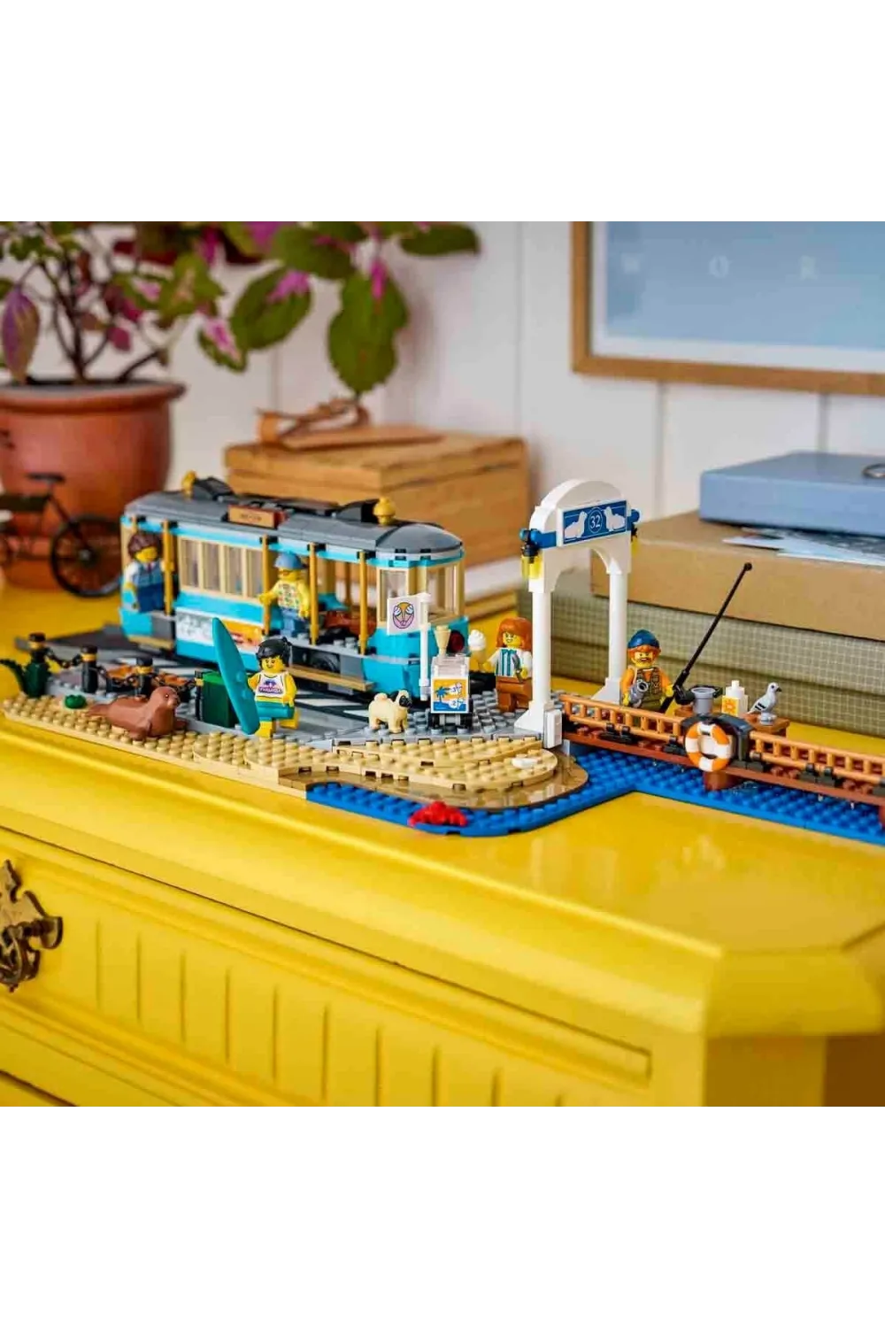 60506 Lego City Klasik Plaj Tramvayı 693 parça +7 yaş