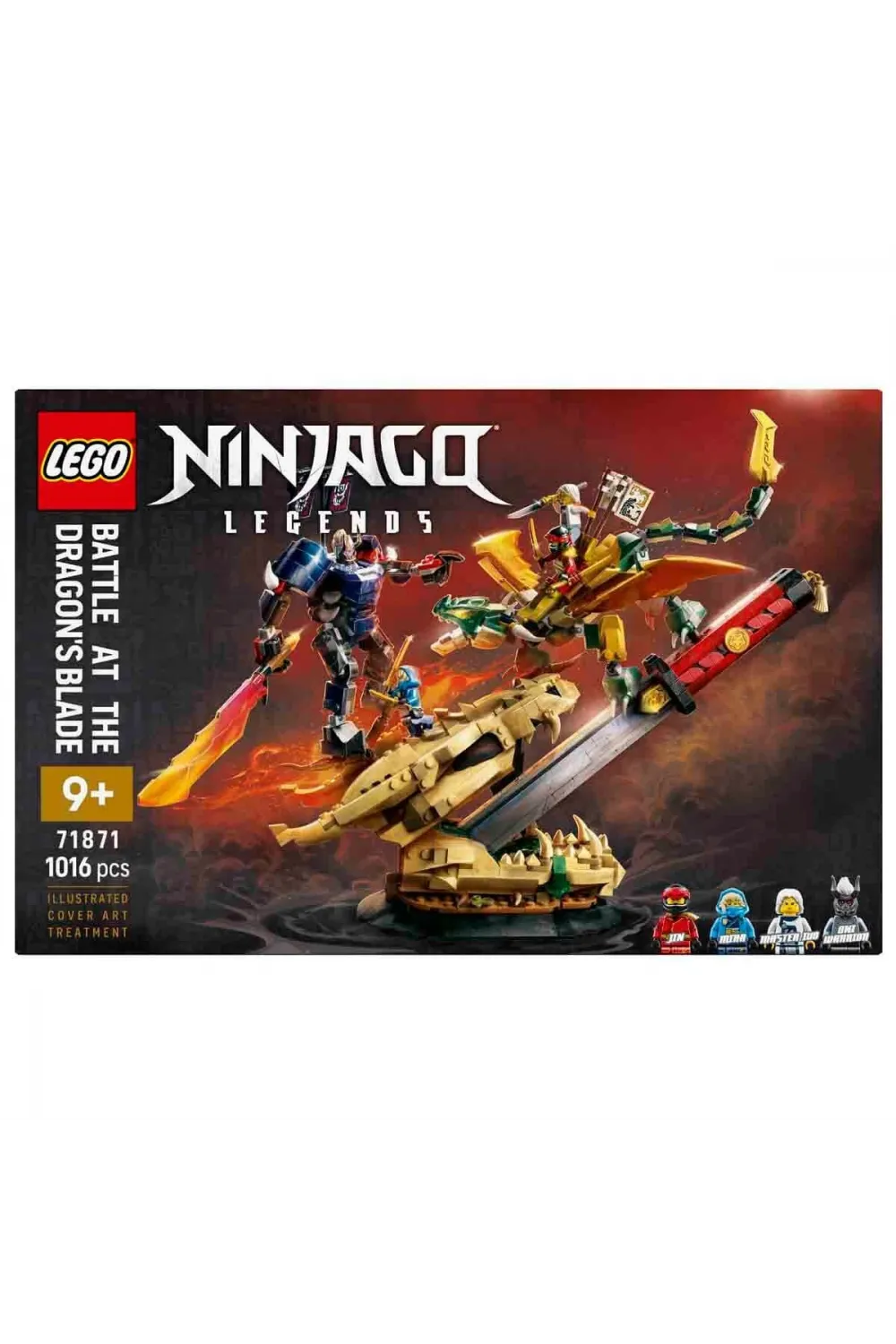 71871 Lego Ninjago Ejderha Kılıcı Savaşı 1016 parça +9 yaş