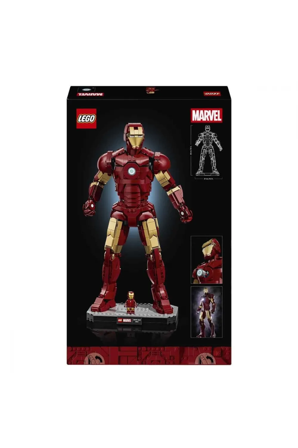 76344 Lego Marvel Iron Man Mark 3 Collectors Edition 1297 parça +18 yaş
