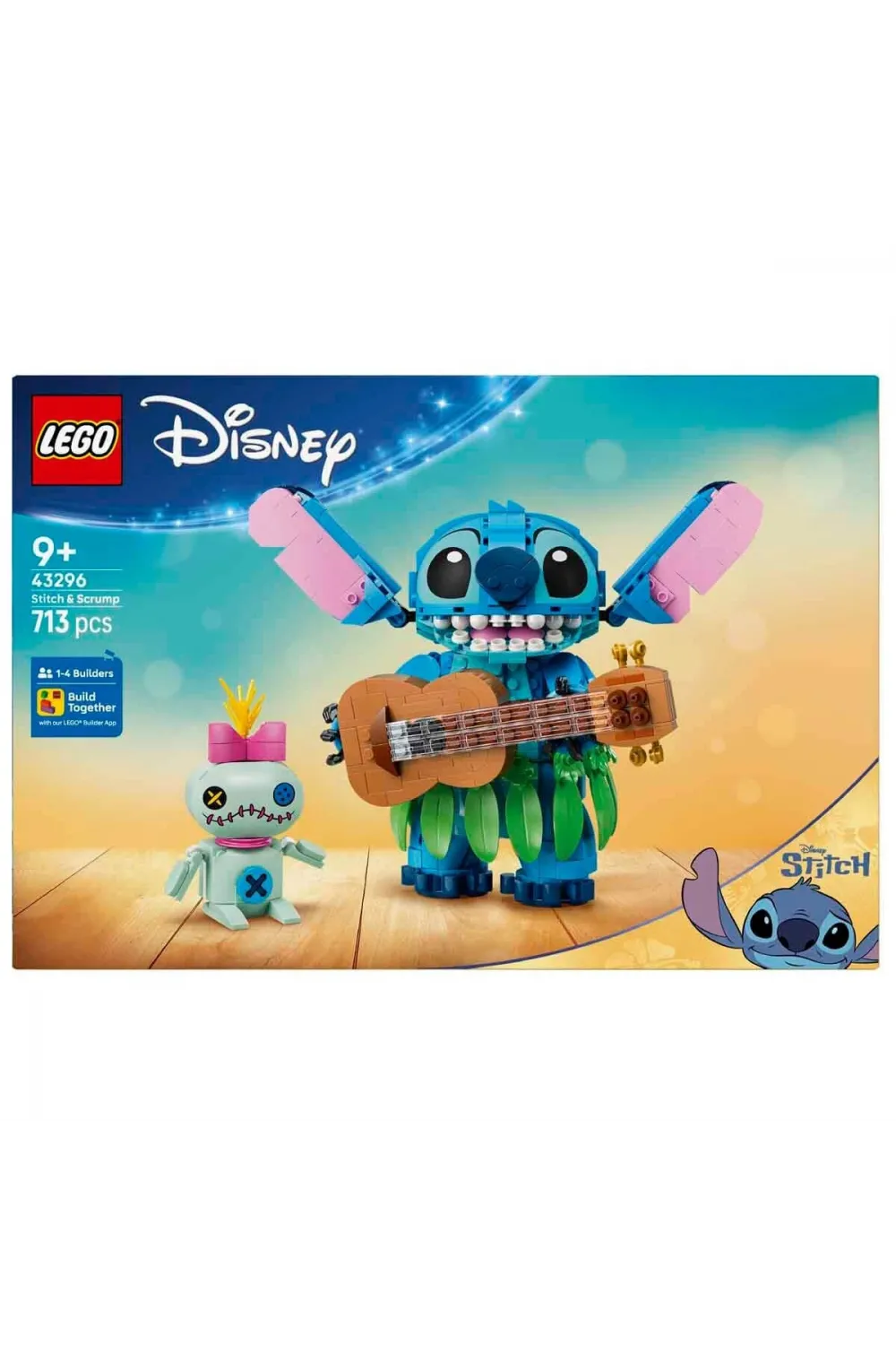 43296 Lego Disney Stitch ve Scrump 713 parça +9 yaş