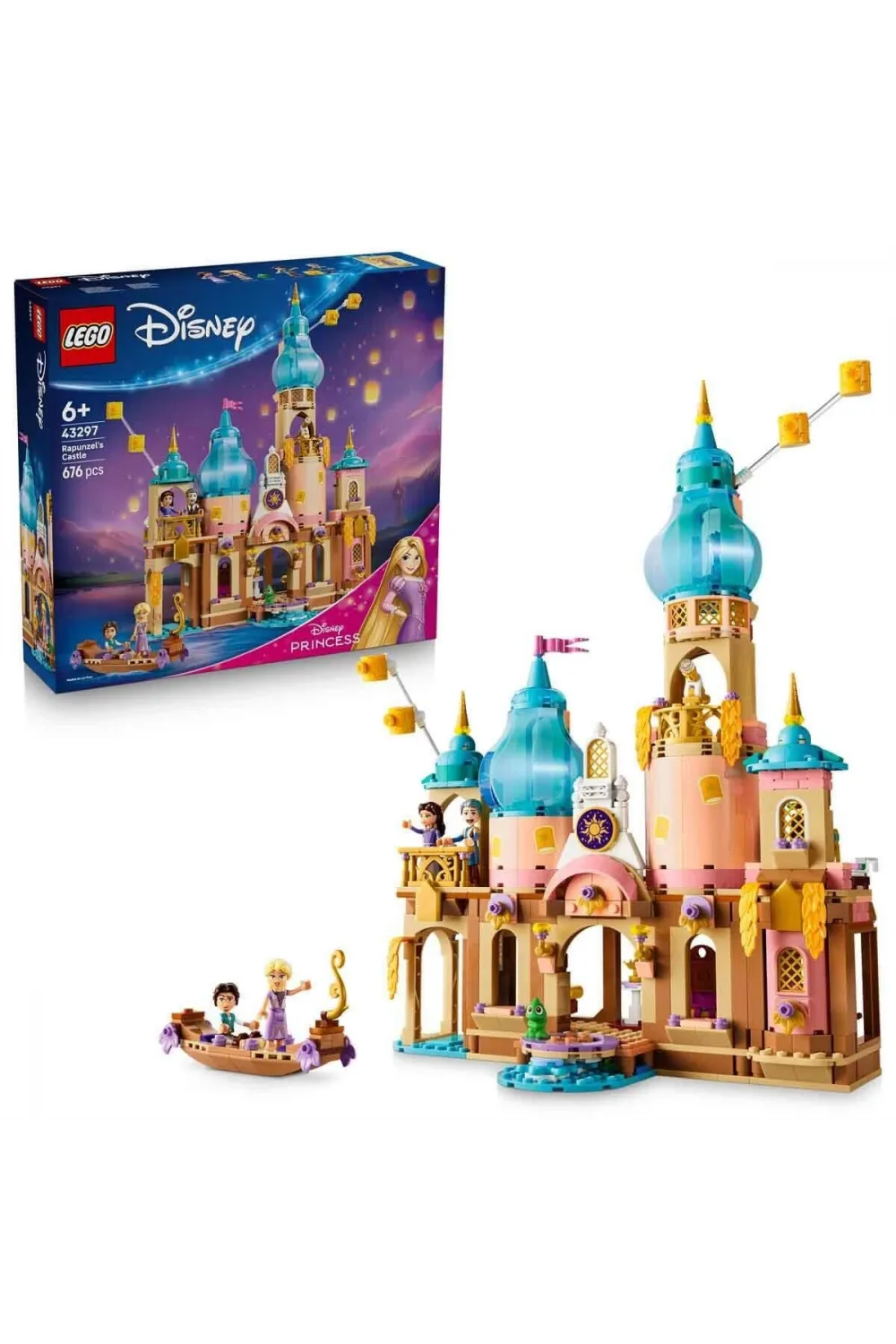 43297 Lego Disney Rapunzelin Şatosu 676 parça +6 yaş