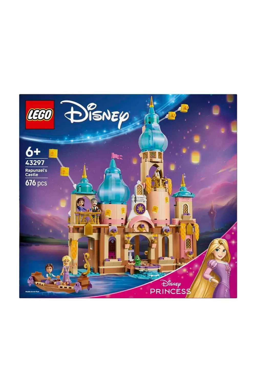43297 Lego Disney Rapunzelin Şatosu 676 parça +6 yaş